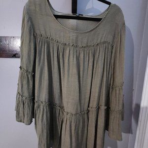 Cocomo Womens Flowy BOHO Tunic top
